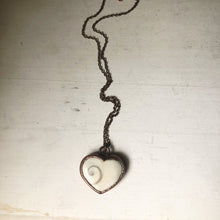 Load image into Gallery viewer, Eye of Shiva Heart Necklace #1
