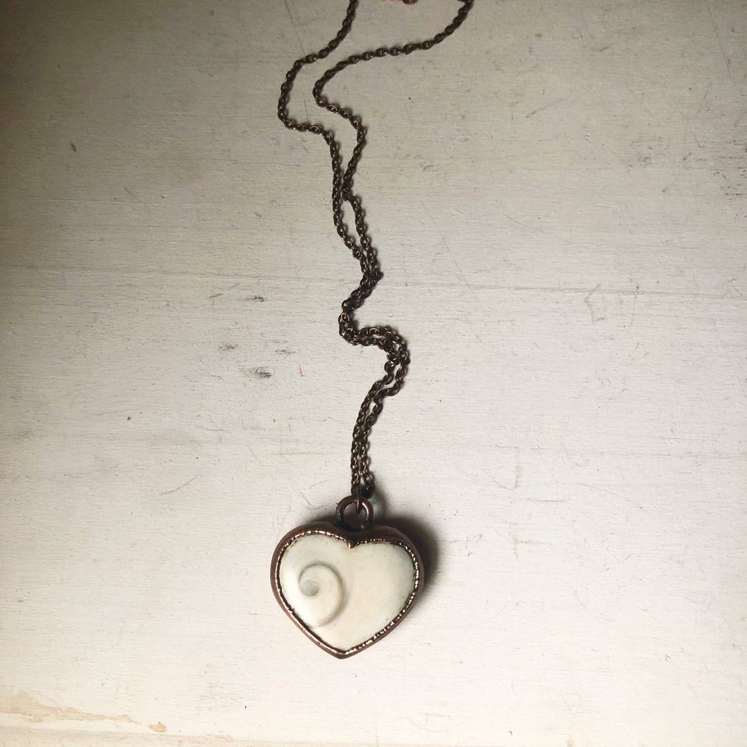Eye of Shiva Heart Necklace #1