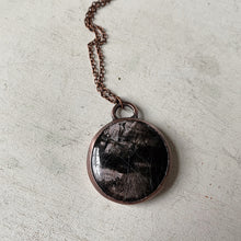 Load image into Gallery viewer, Hypersthene Black Moon Lilith Necklace #3 - Ready to Ship
