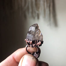 Load image into Gallery viewer, North Star Smoky Quartz Cluster Necklace #1 - Ready to Ship
