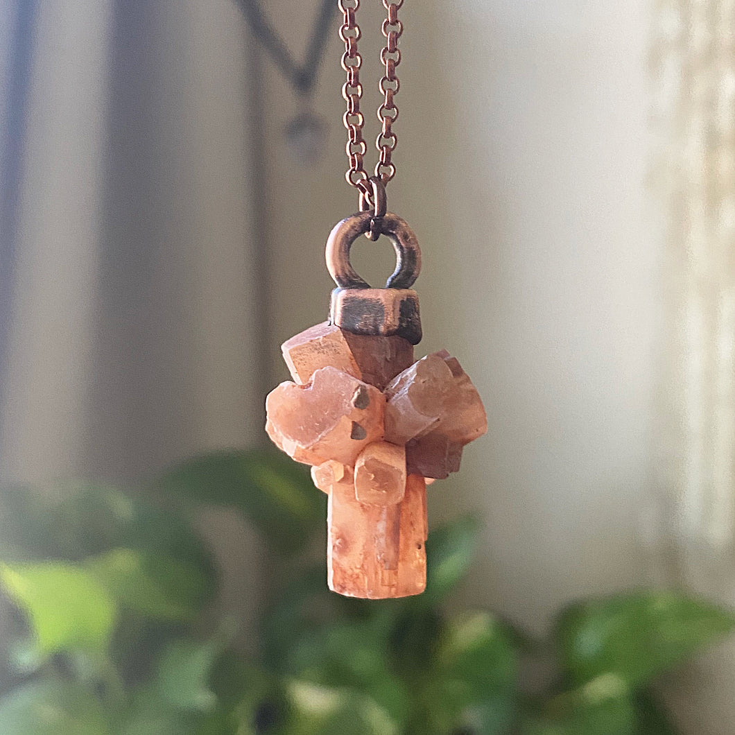 Aragonite Necklace #3 - Ready to Ship