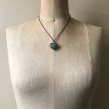 Load image into Gallery viewer, Amazonite Heart Necklace - Made to Order
