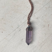 Load image into Gallery viewer, Amethyst Mini Polished Point Necklace #2 - Ready to Ship
