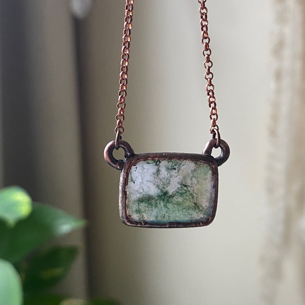 Moss Agate Necklace #2