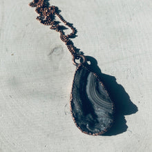 Load image into Gallery viewer, Chalcedony Teardrop Necklace #1 - Ready to Ship
