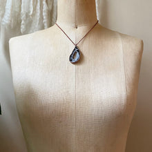 Load image into Gallery viewer, Geode Slice Portal Necklace #2
