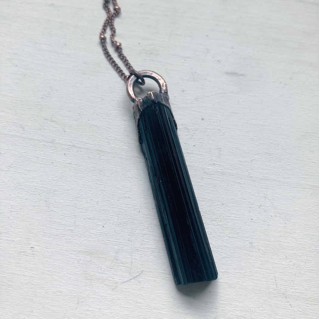 Black Tourmaline Necklace #7