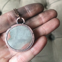 Load image into Gallery viewer, Polychrome Jasper Moon Necklace #15
