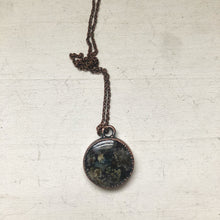 Load image into Gallery viewer, Moss Agate Full Moon Necklace #3 - Ready to Ship
