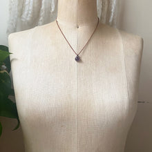 Load image into Gallery viewer, Amethyst Mini Moon Necklace #2
