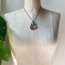 Load image into Gallery viewer, Butterfly Wing &amp; Amazonite Necklace
