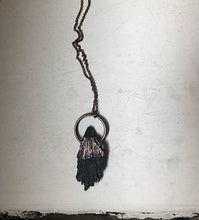 Load image into Gallery viewer, Black Kyanite Necklace #2 (Ready to Ship) - Darkness Calling Collection
