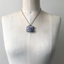 Load image into Gallery viewer, Amethyst Cluster with Grey Moonstone Necklace #1 - Ready to Ship
