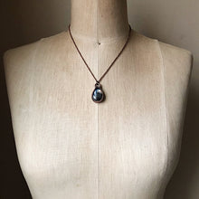 Load image into Gallery viewer, Small Labradorite Teardrop Necklace - Ready to Ship
