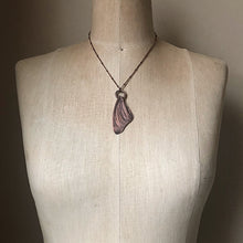 Load image into Gallery viewer, Electroformed Butterfly Wing Necklace - Spring Equinox Collection
