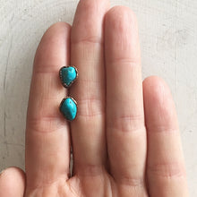 Load image into Gallery viewer, Raw Kingman Turquoise Stud Earrings 1 (3/12 Update)

