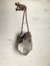 Load image into Gallery viewer, Clear Quartz Point and Moonstone Necklace #1 - Ready to Ship
