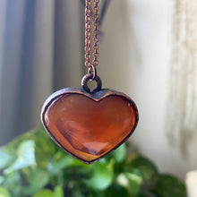 Load image into Gallery viewer, Carnelian Heart Necklace #3 - Ready to Ship
