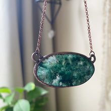 Load image into Gallery viewer, Moss Agate Necklace #3 - Ready to Ship
