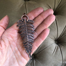 Load image into Gallery viewer, Electroformed Fern Necklace #3
