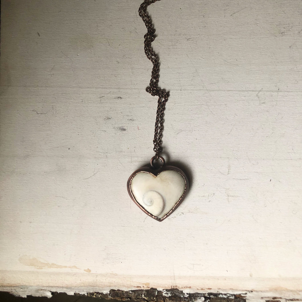 Eye of Shiva Heart Necklace #3