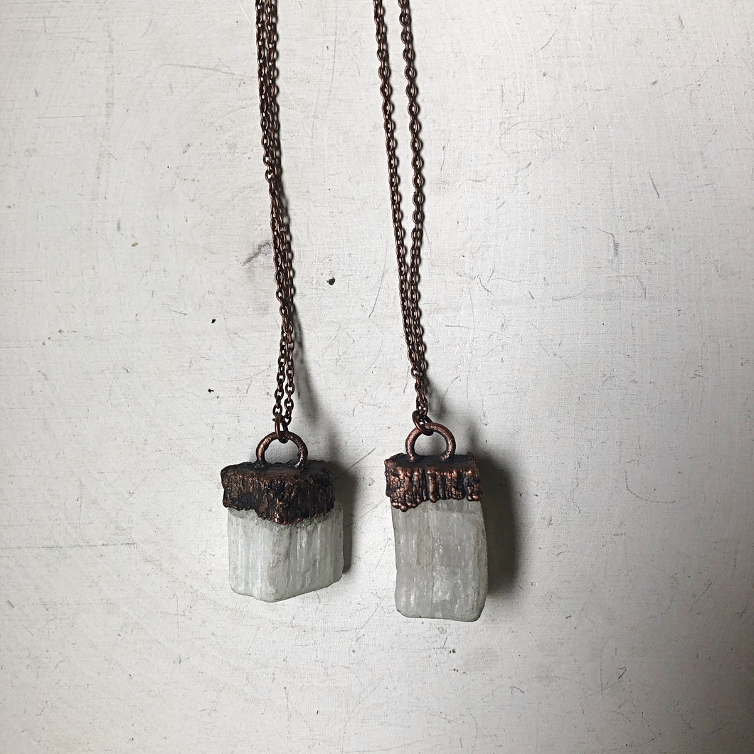 Selenite Necklace (Small) - Ready to Ship