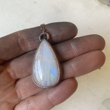 Load image into Gallery viewer, Rainbow Moonstone “Breathe” Necklace #6 - Ready to Ship
