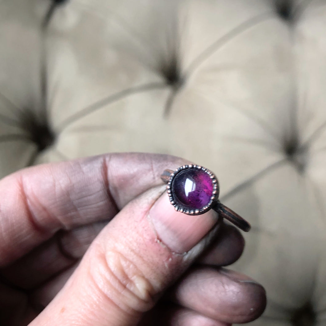 Amethyst Ring - Round #2 (Size 8.75) - Ready to Ship