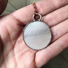 Load image into Gallery viewer, Selenite Snow Moon Necklace #1 - Ready to Ship
