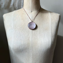 Load image into Gallery viewer, Selenite Pink Moon Necklace #1 - Ready to Ship
