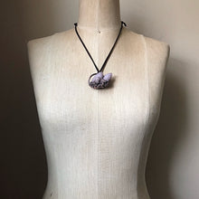 Load image into Gallery viewer, Amethyst Spirit Quartz Cluster Necklace - Ready to Ship
