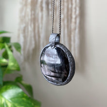 Load image into Gallery viewer, Hypersthene Black Moon Lilith Necklace - Ready to Ship
