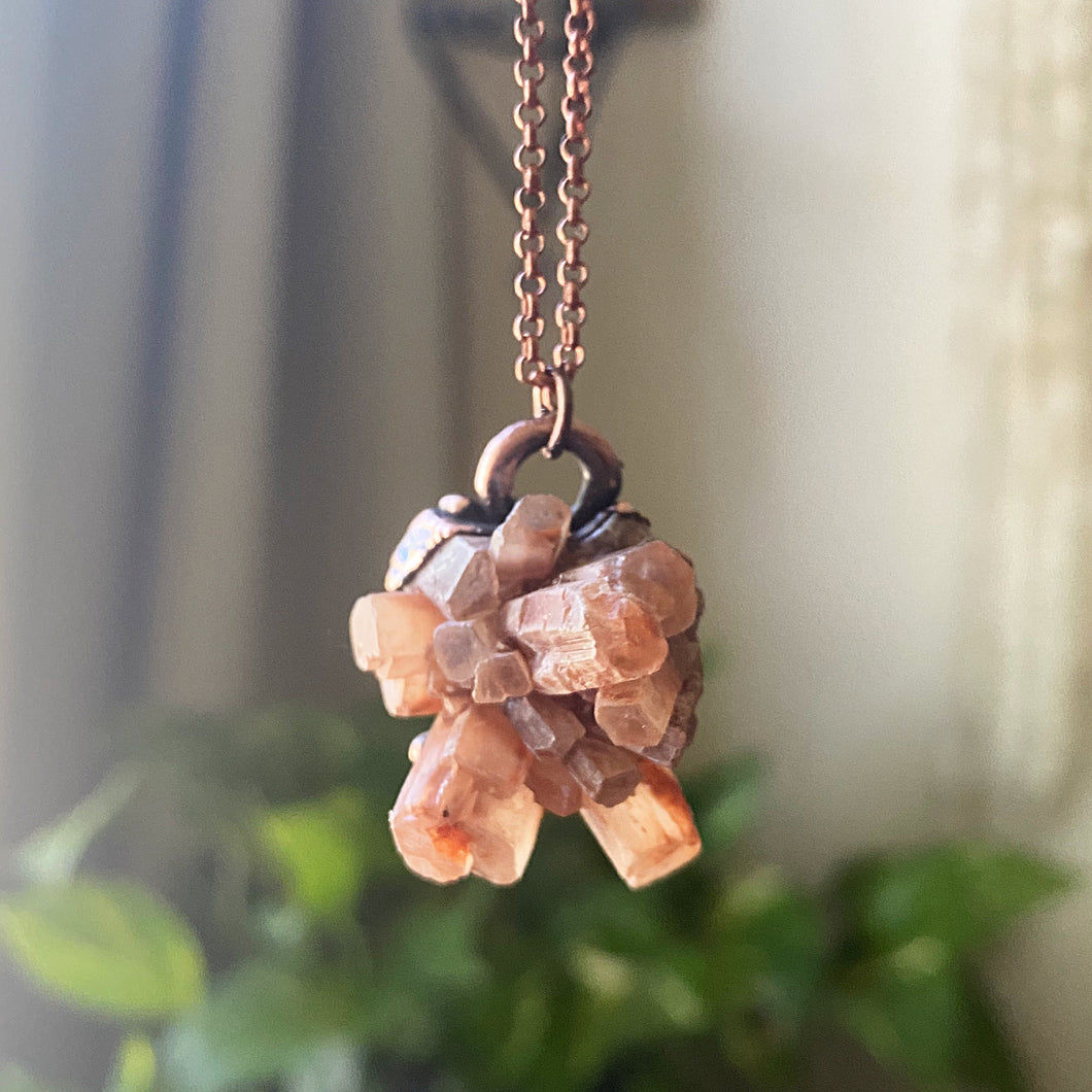 Aragonite Necklace #1 - Ready to Ship