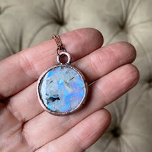 Load image into Gallery viewer, Rainbow Moonstone Round Necklace - Ready to Ship
