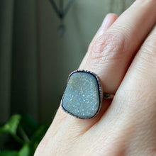 Load image into Gallery viewer, Druzy Portal of the Heart Ring #2 (Size 5.75) - Ready to Ship
