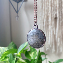 Load image into Gallery viewer, Black Sunstone Full Moon Necklace #3 - Ready to Ship
