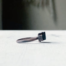 Load image into Gallery viewer, Black Tourmaline Stacking Ring #5 (Size 6.5)
