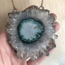 Load image into Gallery viewer, Stalactite Slice Necklace #1 - Ready to Ship
