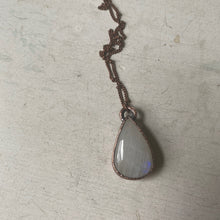 Load image into Gallery viewer, Rainbow Moonstone “Breathe” Necklace #12 - Ready to Ship

