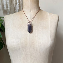 Load image into Gallery viewer, Fluorite Polished Point Necklace #4 - Ready to Ship
