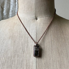 Load image into Gallery viewer, Tourmalinated Quartz Necklace #2 - Ready to Ship
