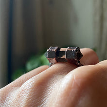 Load image into Gallery viewer, Double Terminated Smoky Quartz Ring (Size 6) - Ready to Ship
