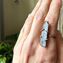 Load image into Gallery viewer, Blue Kyanite Ring (Size 8-8.25) - Ready to Ship
