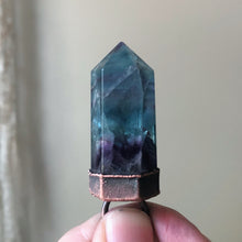 Load image into Gallery viewer, Fluorite Polished Point Necklace #7 - Ready to Ship
