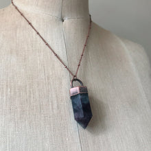 Load image into Gallery viewer, Fluorite Polished Point Necklace #3 - Ready to Ship
