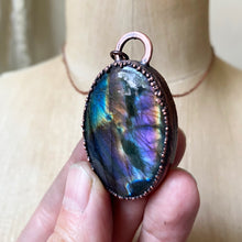 Load image into Gallery viewer, Purple Labradorite Necklace #5 - Ready to Ship
