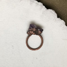 Load image into Gallery viewer, Raw Amethyst Three Point Ring (5/17 Update)
