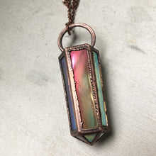 Load image into Gallery viewer, Large Angel Aura Point Lantern Necklace #1- Ready to Ship
