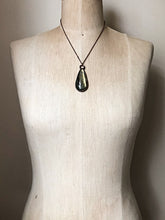 Load image into Gallery viewer, Labradorite Teardrop Necklace #2- Ready to Ship

