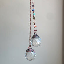 Load image into Gallery viewer, Chakra Sun Catcher (Large) - Ready to Ship
